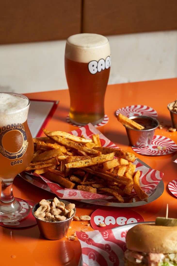 Opciones de comidas en BABA House. Opciones de comidas en BABA House.