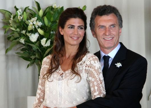 Macri y Awada dieron el sí en uno de los salones del complejo Costa Salguero.