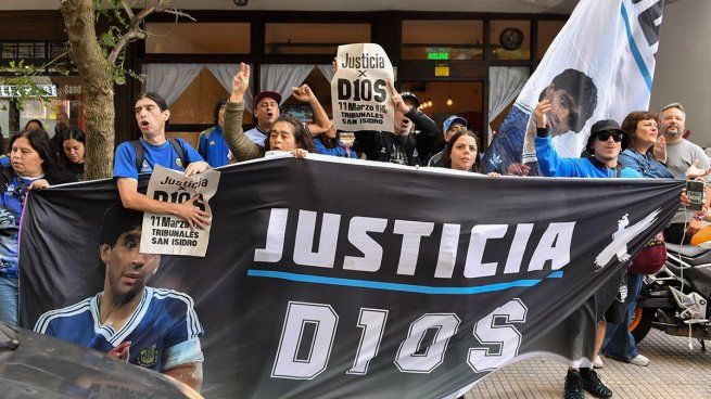 Continúa el juicio por la muerte de Diego Maradona.
