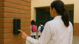 Implementan el registro de huellas digitales en docentes. Implementan el registro de huellas digitales en docentes.