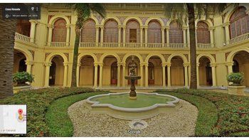 La Casa Rosada ya puede recorrerse en 3D con Street View