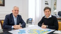 Julio Alak junto a Axel Kicillof.