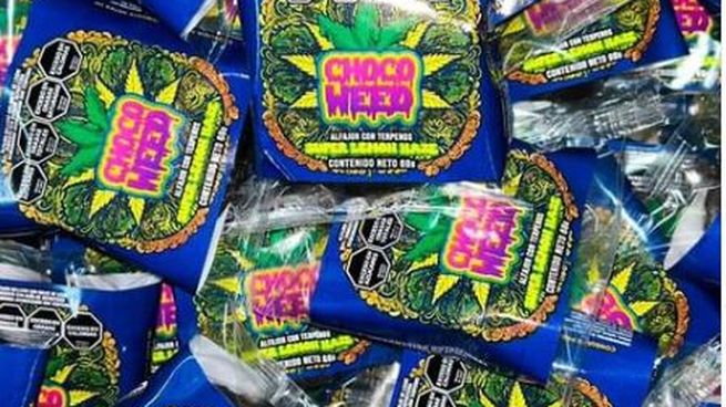Los alfajores de cannabis se comercializan bajo la marca Chocoweed.