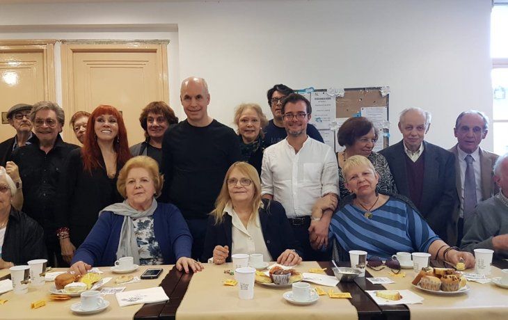 Rodríguez Larreta y Avogadro visitaron la Casa del Teatro.&nbsp;