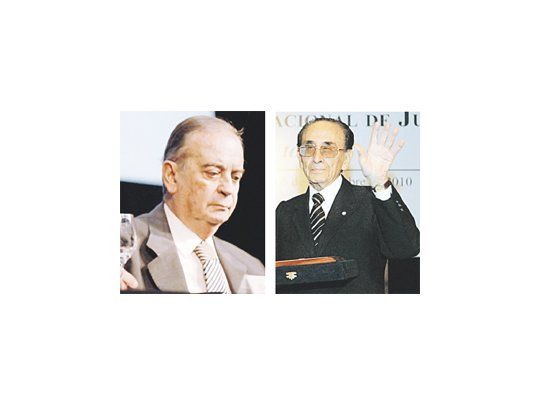 Los ministros Carlos Fayt y Enrique Petracchi fueron homenajeados por ser los integrantes más veteranos de la Corte Suprema.