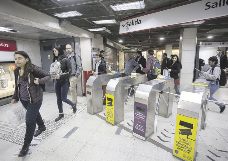The Subway, one of the services that has increased the most.