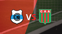 gimnasia (j) se adelanta 1 a 0 frente a agropecuario argentino