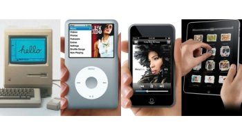 La Mac, los iPods y el iPad.