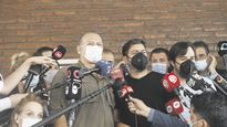 Trío oficial. Berni, Bianco y Kreplak dieron una conferencia de prensa en la que explicaron los pormenores de la situación provocada por la venta de cocaína adulterada. Tildaron a la oposición de “caranchos”.