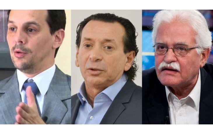 Fausto Spotorno, Dante Sica y Aldo Pignanelli.