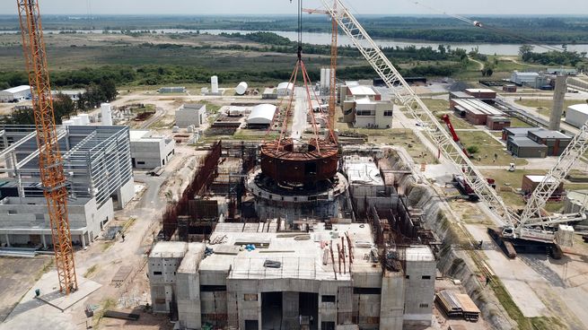 El reactor nuclear de potencia Carem ya tiene un avance físico superior al 62%.