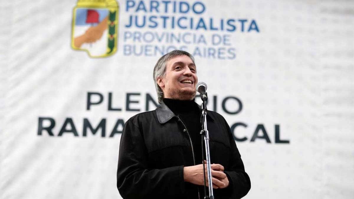 Máximo Kirchner encabeza reunión del PJ bonaerense en La Plata