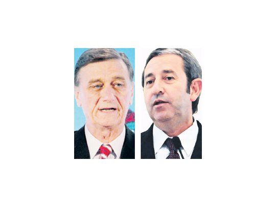 Hermes Binner y Julio Cobos