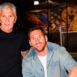 Lionel Messi y su emoción al recordar a Jorge, su padre.