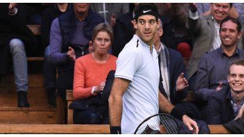 Del Potro continúa por la senda ganadora.