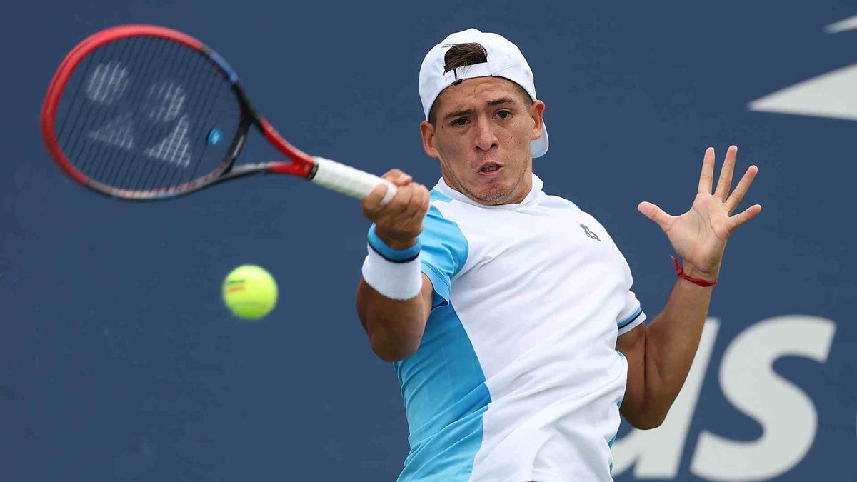 Sebastián Báez debuts at the ATP 250 in Santiago