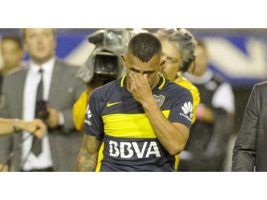 Tevez lloró por quedar sin chances de jugar la Libertadores 2017.