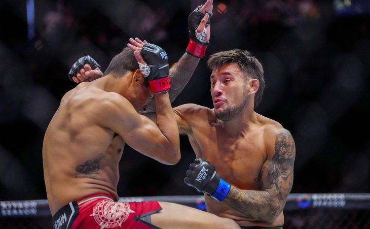The native of Salta takes more and more prominence in the UFC. The native of Salta takes more and more prominence in the UFC.