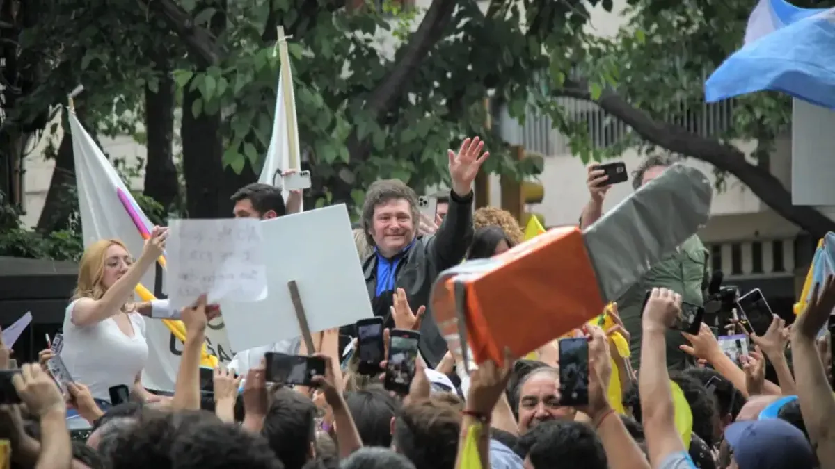 Javier Milei reapareci en Mendoza y resalt Tenemos los votos