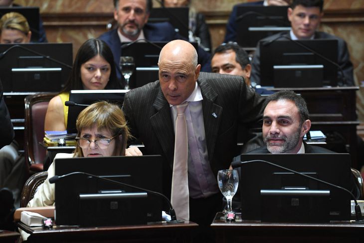 Bullrich, Abdala y Atauche, referencias libertarias en el Senado.