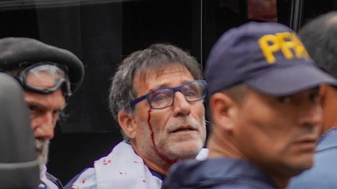 El padre Paco había sido detenido en otra manifestación el 12 de noviembre pasado.