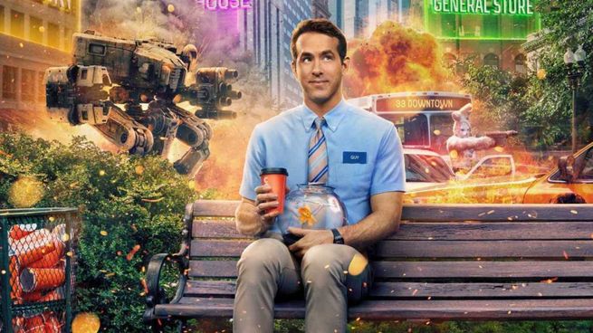 Ryan Reynolds protagoniza Free Guy en Disney +