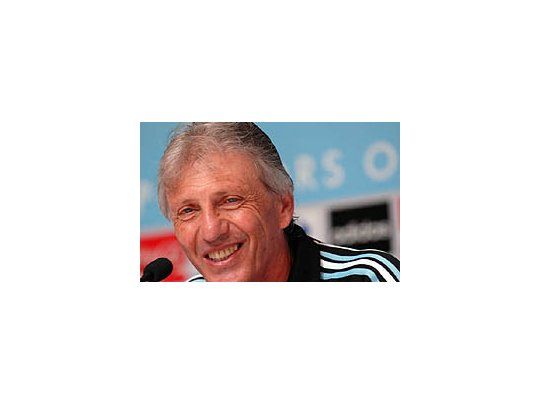 Pekeman, en tiempos de la Selección nacional.