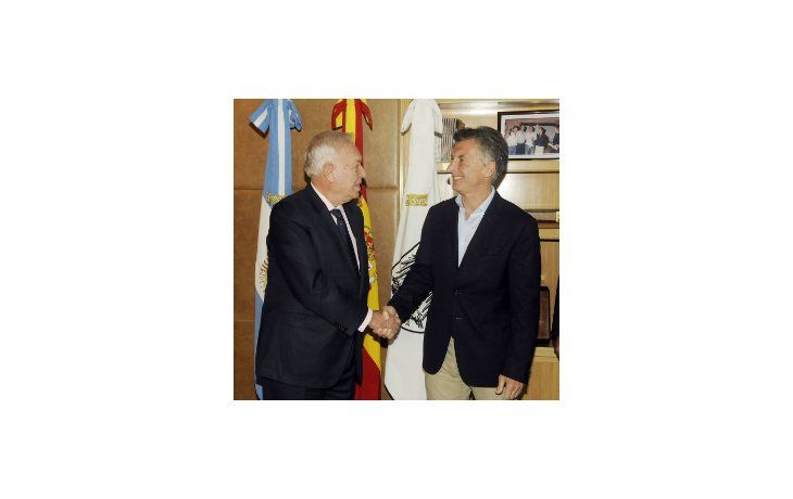 Macri recibió al canciller español