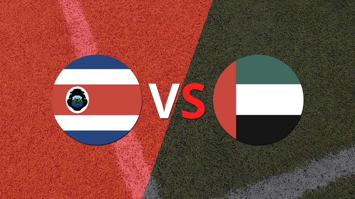 Costa Rica and the United Arab Emirates meet in a friendly
