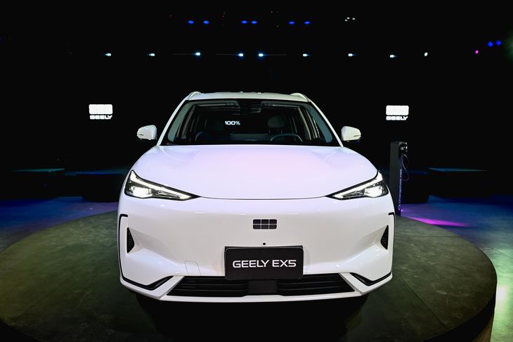 El Geely EX5, el vehículo estrella de la marca que se comercializa en el país. El Geely EX5, el vehículo estrella de la marca que se comercializa en el país.
