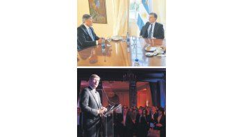 Visita. Mike Corbat apenas llegó de Colombia se entrevistó con Macri ayer en Olivos y luego en el Hotel Alvear ponderó la economía argentina ante banqueros, empresarios y funcionarios. Mañana regresa a Nueva York.
