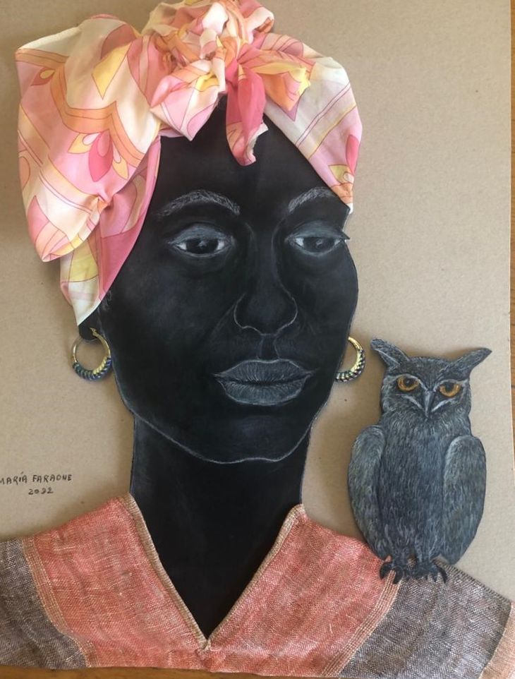 Uno de los retratos de la serie Uno de los retratos de la serie