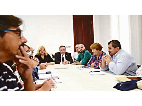 Positiva. En Santa Fe, la ministra Claudia Balagué encabezó la reunión.