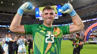 Emiliano Dibu Martínez, el gamer que ataja en la selección argentina.