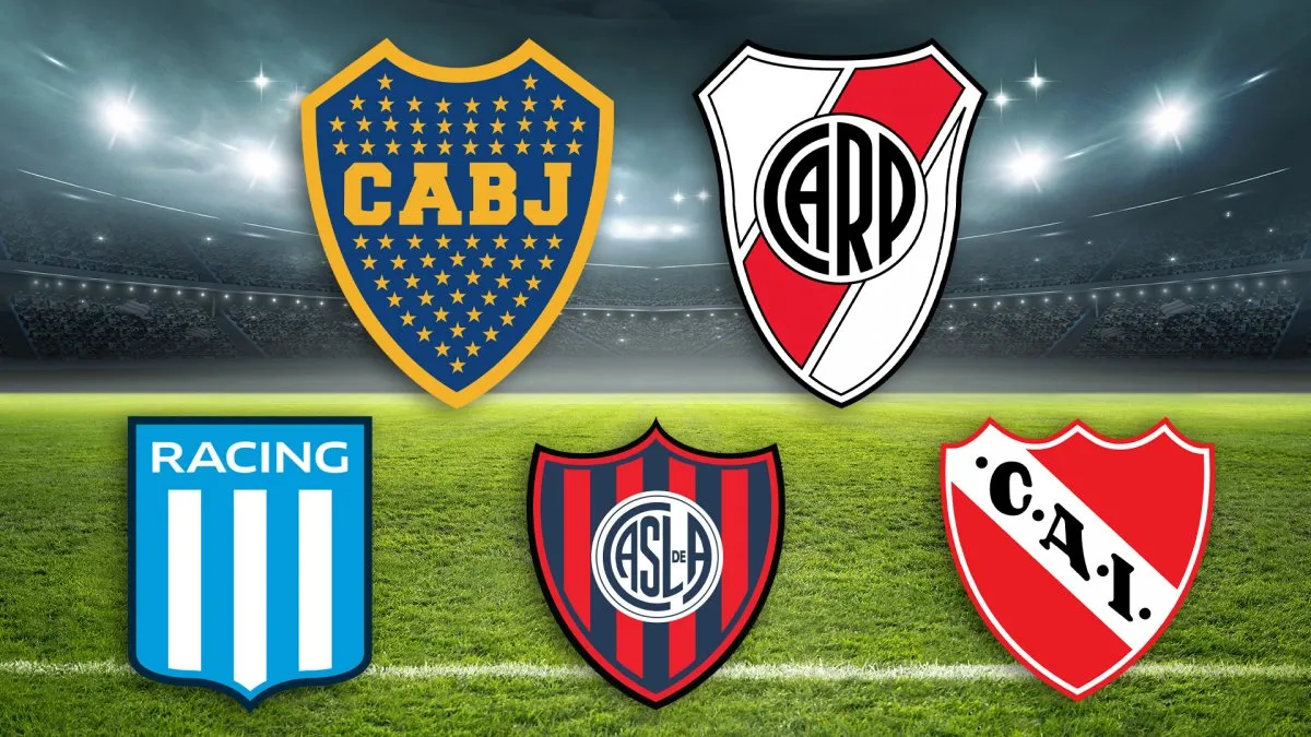 How “the great five” of Argentine football were born: the AFA rule that was consolidated in history