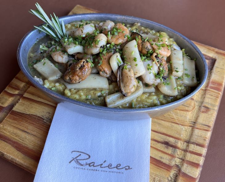 Uno de los mejores platos de Raíces. Uno de los mejores platos de Raíces.