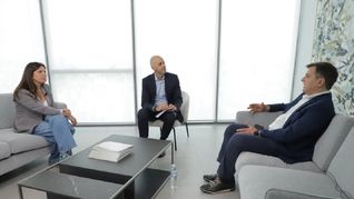 Elena Cafaldo, del Banco Ciudad; y Sergio Pernice, de UCEMA,participaron del tercer panel de Ámbito Debate sobre Finanzas &Inversiones. Elena Cafaldo, del Banco Ciudad; y Sergio Pernice, de UCEMA,participaron del tercer panel de Ámbito Debate sobre Finanzas &Inversiones.