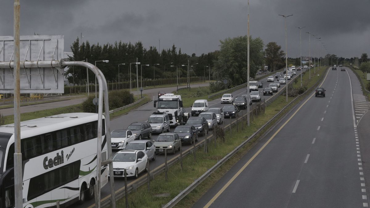 End of the year exodus: more than two thousand cars per hour go to the Atlantic Coast