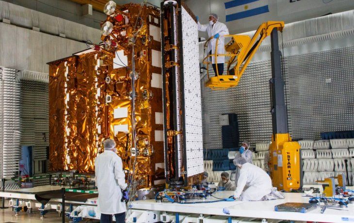 El Saocom 1B es un sat&eacute;lite producido y creado &iacute;ntegramente en la Argentina.