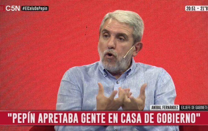 Aníbal Fernández sobre Rodríguez Simón: Están dadas las condiciones para que a este hombre se lo detenga