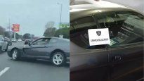 la justicia secuestro la ferrari del conductor que hizo peligrosas maniobras sobre la lugones