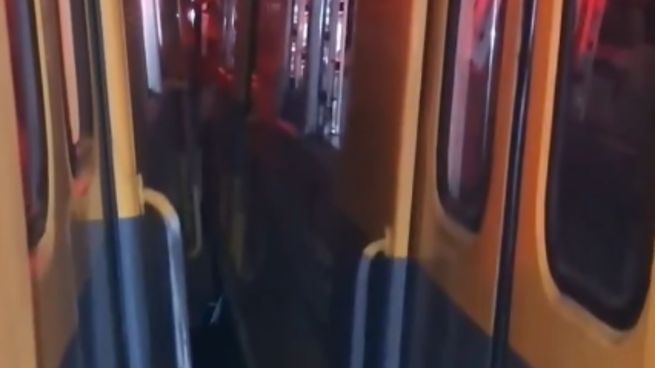 Cuatro pasajeros sufrieron heridas leves en un incidente ferroviario de la línea Urquiza.