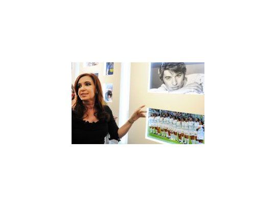 Cristina de Kirchner hizo el anuncio en el marco de la inauguración de la Galería de ídolos populares.