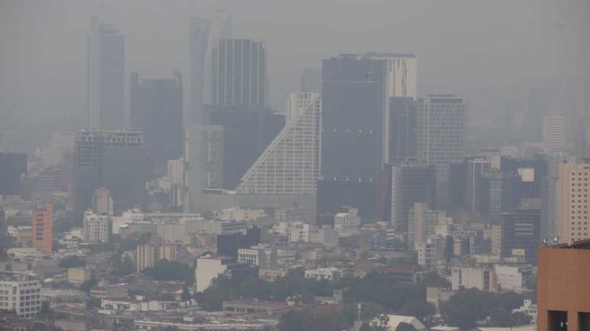 Contaminación en CDMX: el clima no ayuda este miércoles.