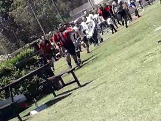 El momento de la pelea