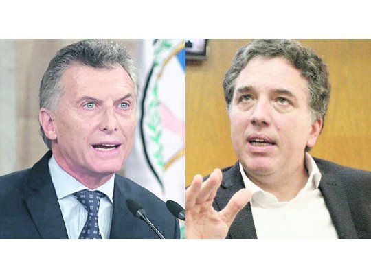 Mauricio Macri y Nicolás Dujovne