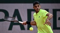 Francisco Cerúndolo, uno de los cuatro argentinos que quedó afuera de la primera ronda en Roland Garros.&nbsp;