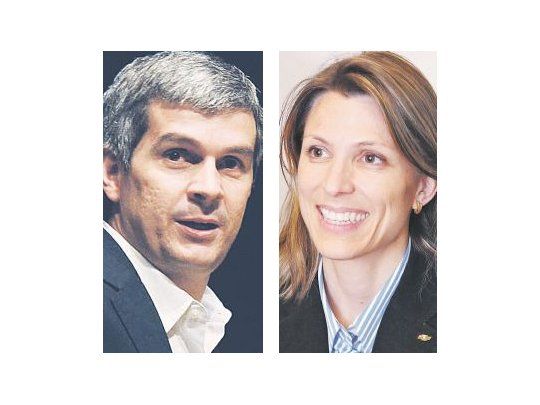 Marcos Peña e Isela Costantini
