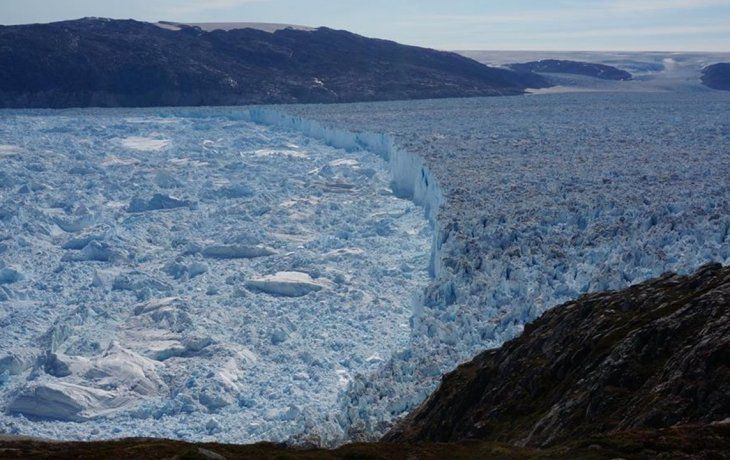 El glaciar Denman retrocede rápidamente.