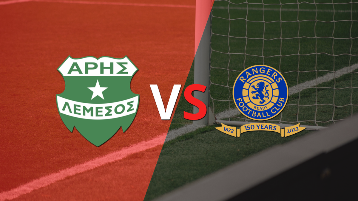 Aris Limassol and Rangers face each other for date 2 of group C